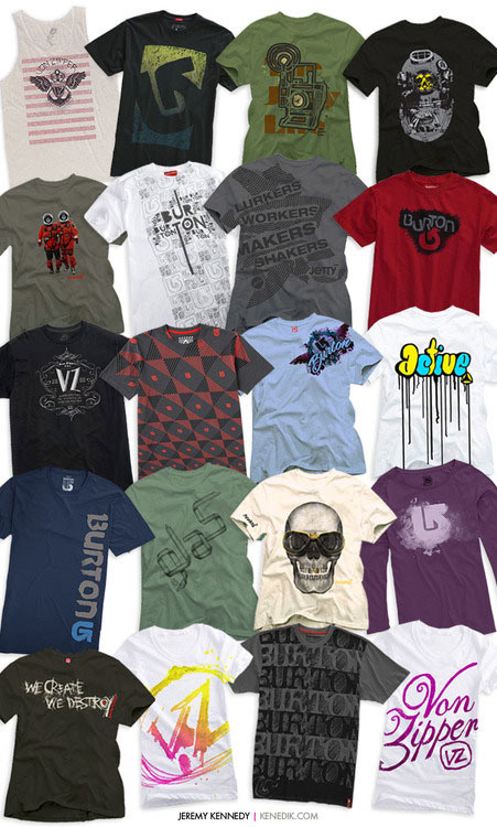 collage-of-jeremy kennedy-shirts