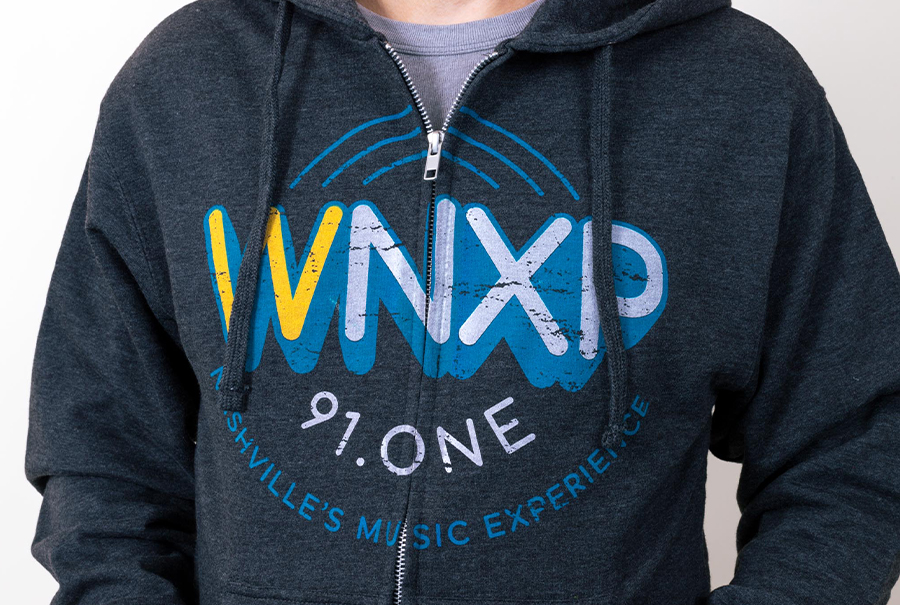 Over The Zipper Printing